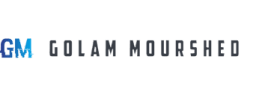 This is a Site Logo for Golam Mourshed Portfolio Website. He is Digital Marketing Specialist