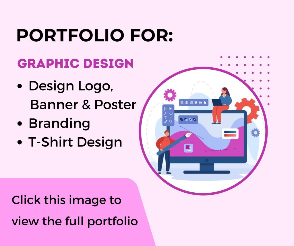 Graphic Design Portfolio Image for Golam Mourshed Portfolio website. Golam Mourshed is a Professional digital marketer and SEO Expert.